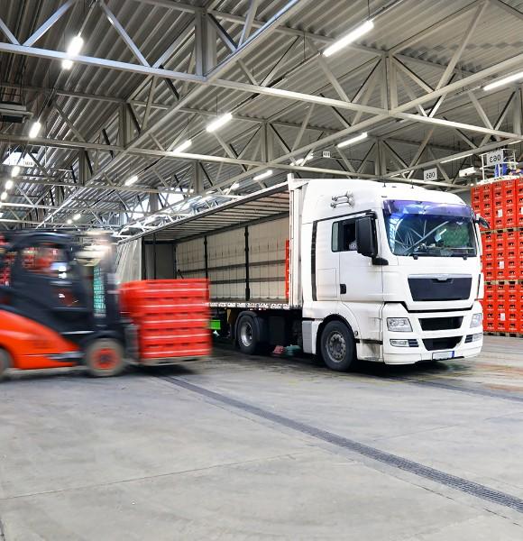 Transport produits alimentaires secs